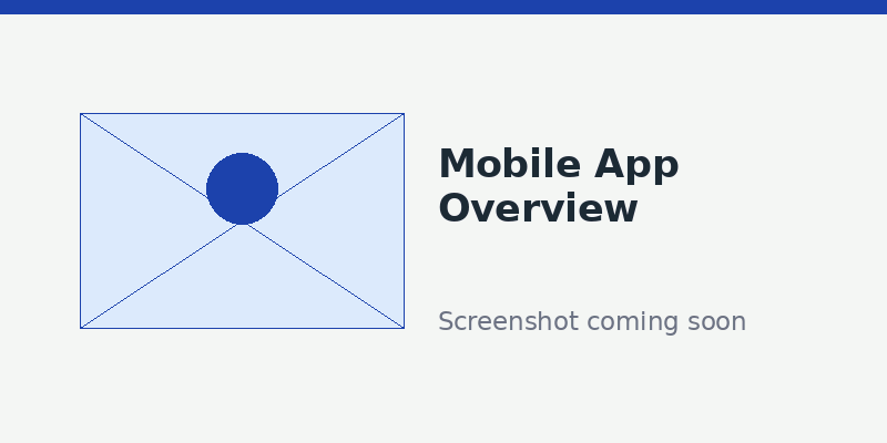 TradePilot mobile app dashboard